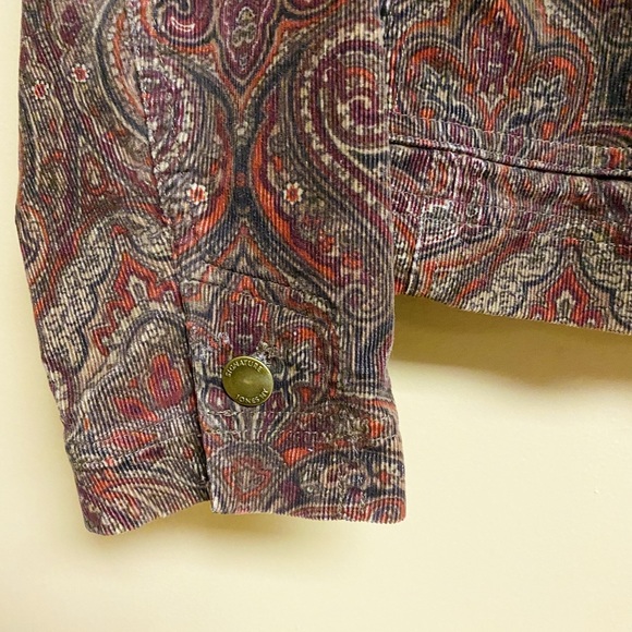 Corduroy Boho (Bohemian) Print Jacket - Picture 7 of 8